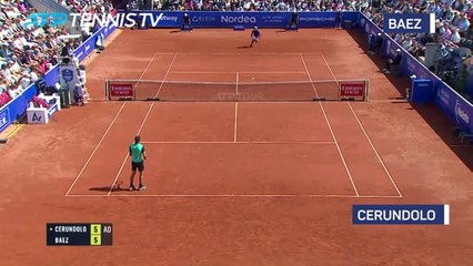 Cerundolo beats Baez at Bastad for first ATP title