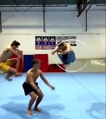 Jimnastikte inanılmaz şov