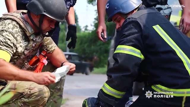 Decenas de misiles caen repartidos por las regiones ucranianas de Donetsk, Zaporiyia y Mikolaiv