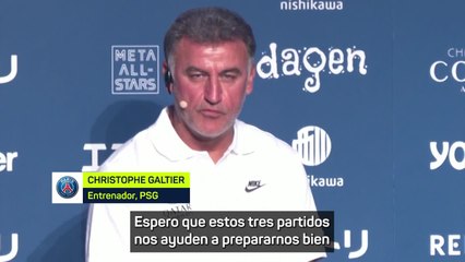 Rueda de prensa del PSG en Japón