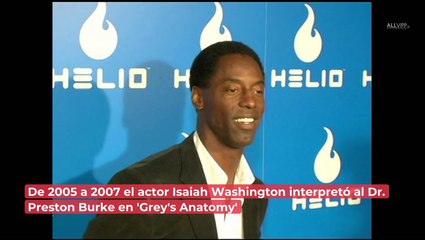 ¿Qué ha sido de Isaiah Washington? El actor de 'Grey's Anatomy' hoy