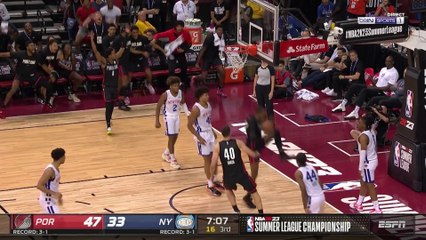 NBA - Portland remporte la Summe League face aux Knicks !