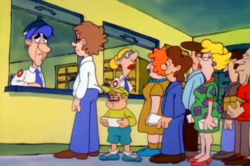 Garfield Episodio 15 de la temporada 2 El Animal del Correo