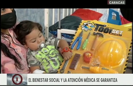 Gobierno Bolivariano entregó juguetes a 28 niños del Hospital Pediátrico Dr. Elías Toro
