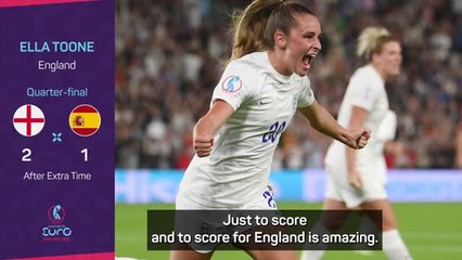 Download Video: England hero Toone 'over the moon' with dramatic win over Spain