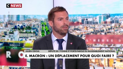 Julien Odoul : «Le discours, avec Emmanuel Macron, est toujours le même quelle que soit la crise»