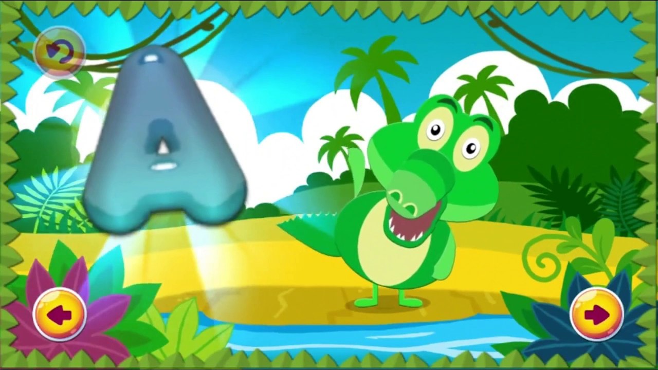 Музыкальный Английский Алфавит со зверями для детей. Musical English alphabet with animals