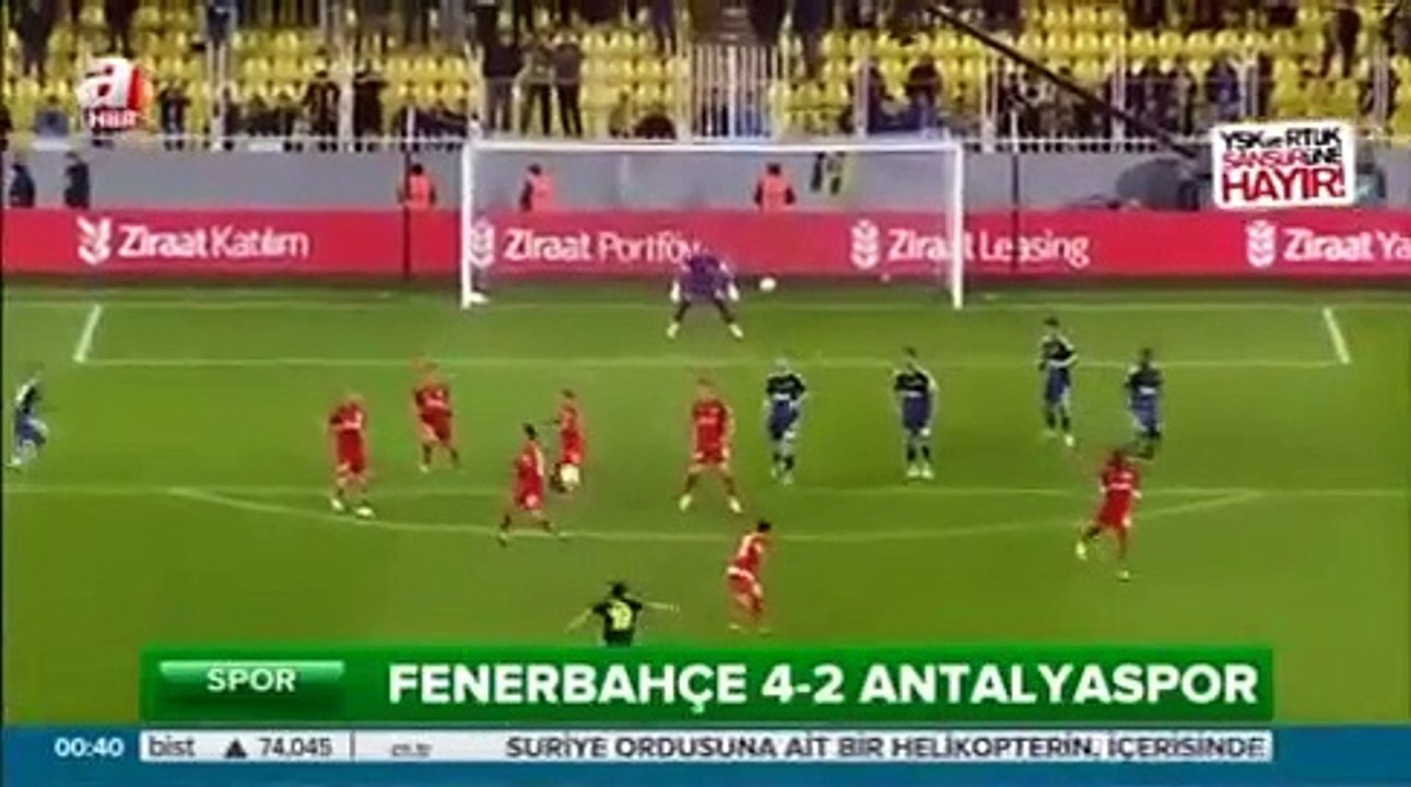 Fenerbahçe 4-2 Antalyaspor 23.12.2015 - 2015-2016 Turkish Cup Group H Matchday 2