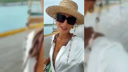 Liliana Santos nas Maldivas