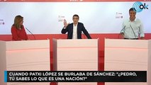 Cuando Patxi López se burlaba de Sánchez: 