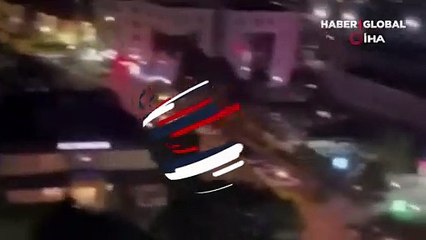 İstanbul'da gece saatlerinde skandal görüntüler