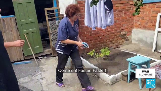 FRANCE 24 report: Ukrainian volunteers helping to evacuate civilians in Donbas