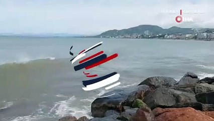 Cep telefonuyla görüntülerken şaşkına döndü! Bir an da ortadan kayboldu