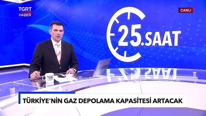 Türkiye'nin Gaz Depolama Kapasitesi Artacak - TGRT Haber
