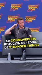 Conmovedora reacción del actor Joseph Quinn de Stranger Things