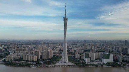 Çin'in en uzun 2. kulesi: Kanton Kulesi