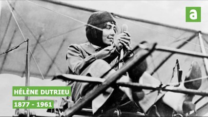 La Tournaisienne Hélène Dutrieu en marionnette géante