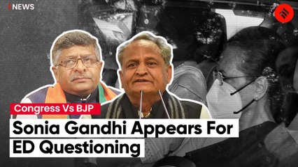 “BJP Considers Opposition As Enemies”: Congress After ED Quizzes Sonia Gandhi