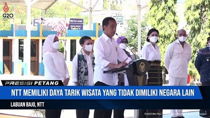 Presiden Jokowi Meresmikan Perluasan Bandar Udara Komodo Labuan Bajo di Kab. Manggarai Barat