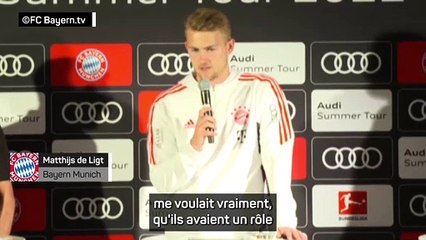 De Ligt : “Je suis un peu allemand”
