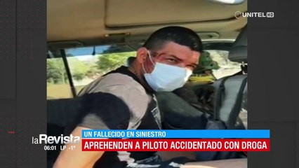 Confirman que avioneta que cayó llevaba más de 74 kilos de droga; el sobreviviente está aprehendido