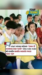 Loạt hành động tinh tế không đợi tuổi của các cậu bé khiến nhiều người phải học tập