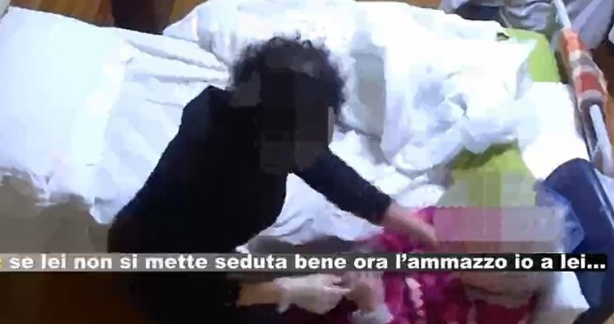 Stai ferma, animale, ti scanno : anziani maltrattati in casa di riposo a Palermo, blitz dei finanzieri (21.07.22)