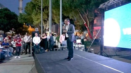 İzmir haberleri... Özgür Özel, İzmir'de: "Aday Sensin Kardeşim. Kalkın Ayağa Alın Bu Seçimi"