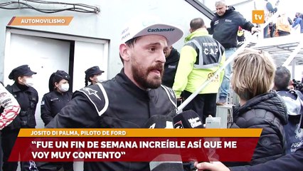 “Fue un fin de semana increíble así que me voy muy contento”