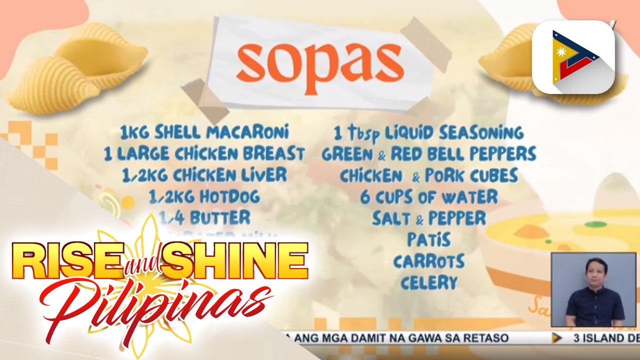 SARAP PINOY | Sopas