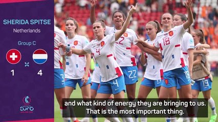 Spitse proud as defending Dutch reach Euro quarters