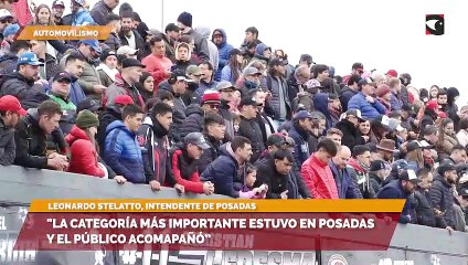 LA CATEGORÍA MÁS IMPORTANTE ESTUVO EN POSADAS Y EL PÚBLICO ACOMAPAÑÓ