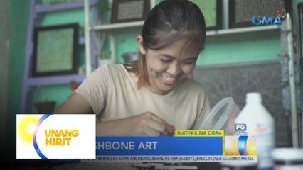 Fish bone artist, nagpakitang gilas sa UH! | Unang Hirit