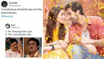 Alia Bhatt Ranbir Kapoor Starrer Brahmastra के  Kesariya गाने का का सोशल मीडिया पर उड़ा मजाक| *News