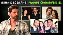 Hrithik Roshan's Affair With Saba,Party With Ex Wife Sussanne,Linkup With Barbara All Controversies