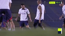 Messi and Mbappe headline PSG's Tokyo training session