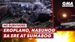 Eroplano, nasunog sa ere at sumabog | GMA News Feed