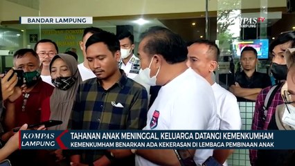 Tahanan Anak Meninggal Dunia, Keluarga Datangi Kemenkumham Lampung