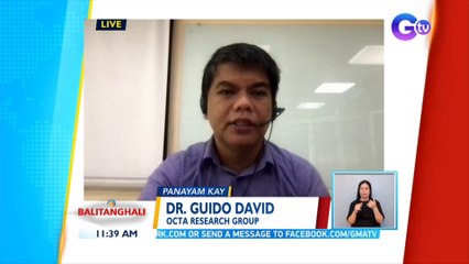 Panayam kay Prof. Guido David, OCTA Research | BT