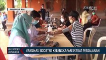 Warga Denpasar Ikuti Vaksinasi Dosis Ketiga