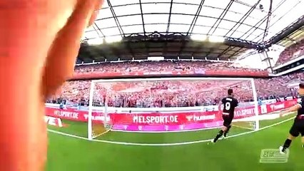 Köln ile Milan arasındaki hazırlık maçında vücut kamerası kullanıldı