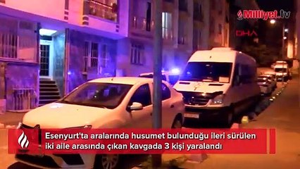 Sinop'ta başlayan kavga Esenyurt'ta sürdü! 3 yaralı