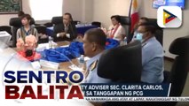 National Security Adviser Sec. Clarita Carlos, nakipagpulong sa PCG