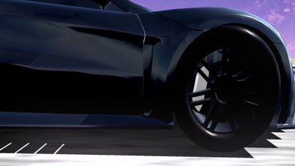 Car reaching 3d video