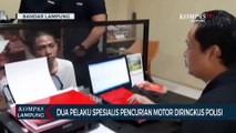 Dua Spesialis Pencuri Motor Diringkus Polisi