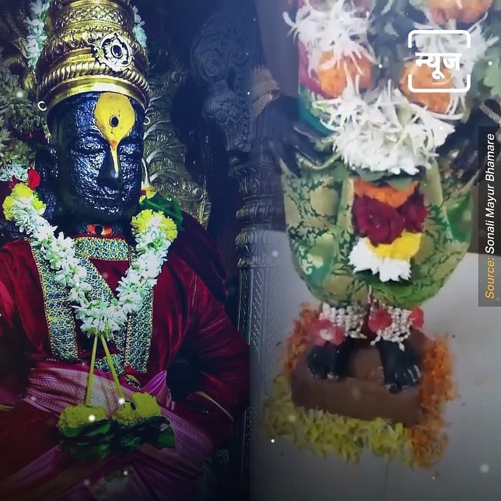 Mother Dressed Her Child Like Lord Vitthal; Video Goes Viral