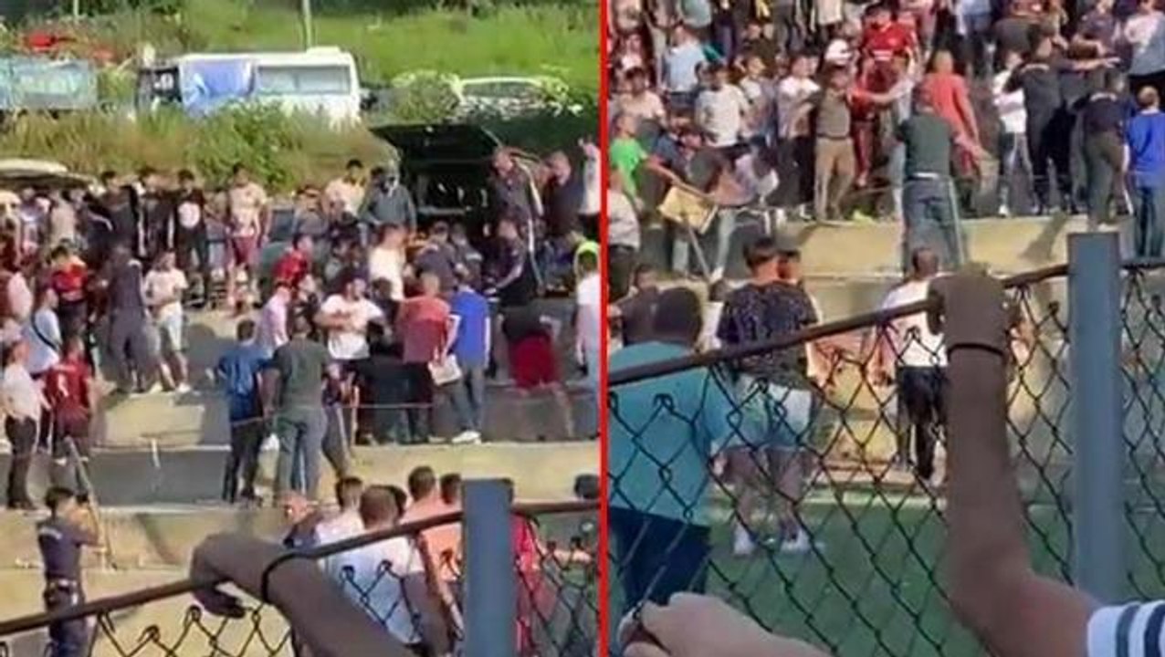 Köyler arası yapılan turnuvada oyuncular ve taraftarlar birbirine girdi: 3 yaralı, 17 gözaltı