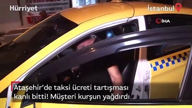 Ataşehir’de taksi ücreti tartışması kanlı bitti