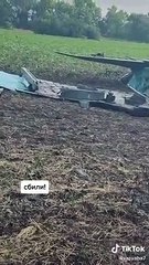War in Ukraine , video from the front line - 18 July 2022 , Russian plane shot down