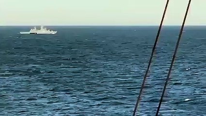 Des navires de guerre et des avions espions sont constamment dans la zone où Nord Stream 2 est posé
